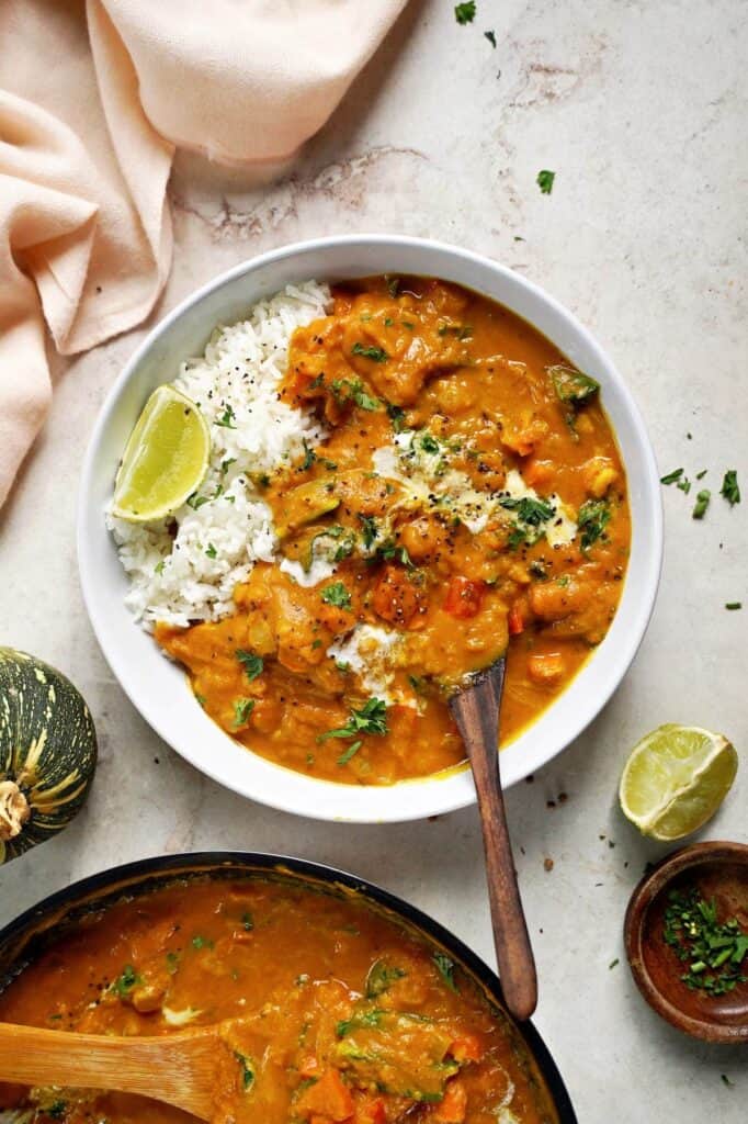 Pumpkin curry