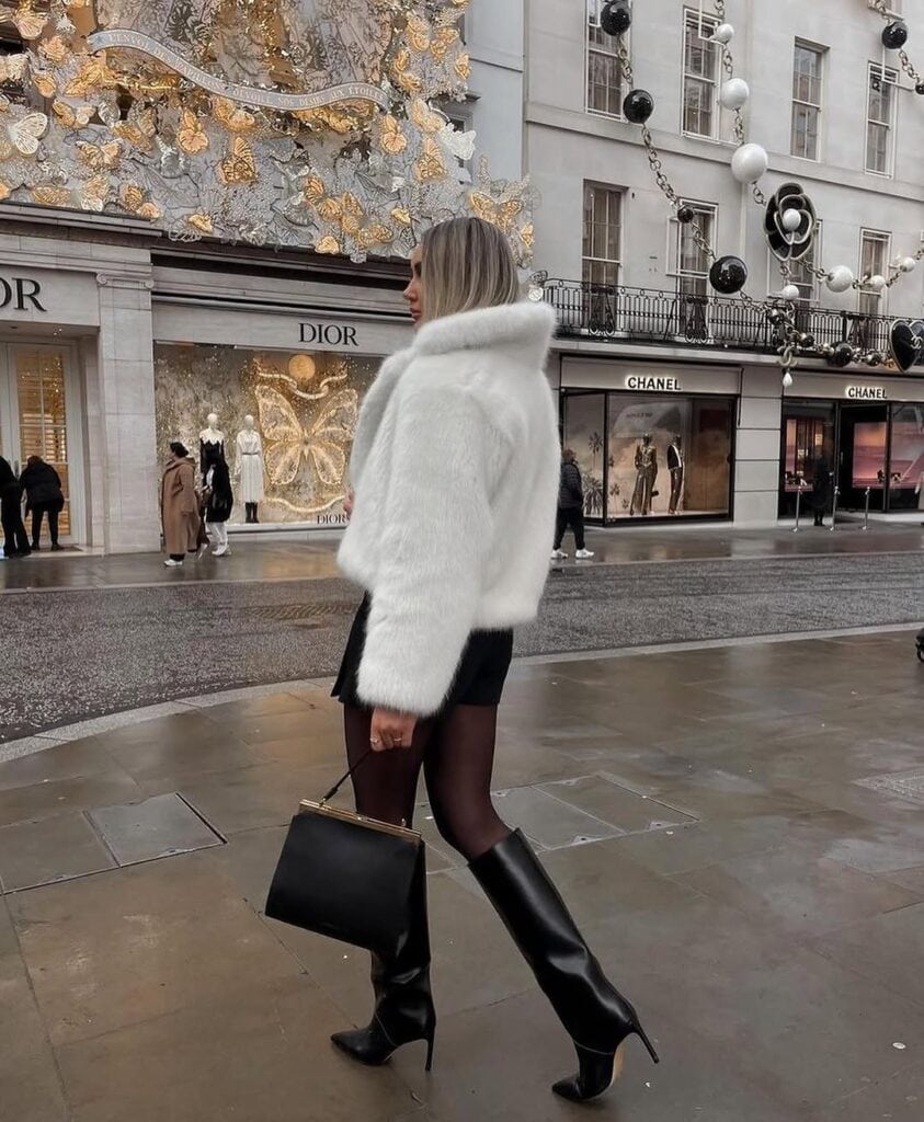 How to Style a Faux Fur Coat This Winter