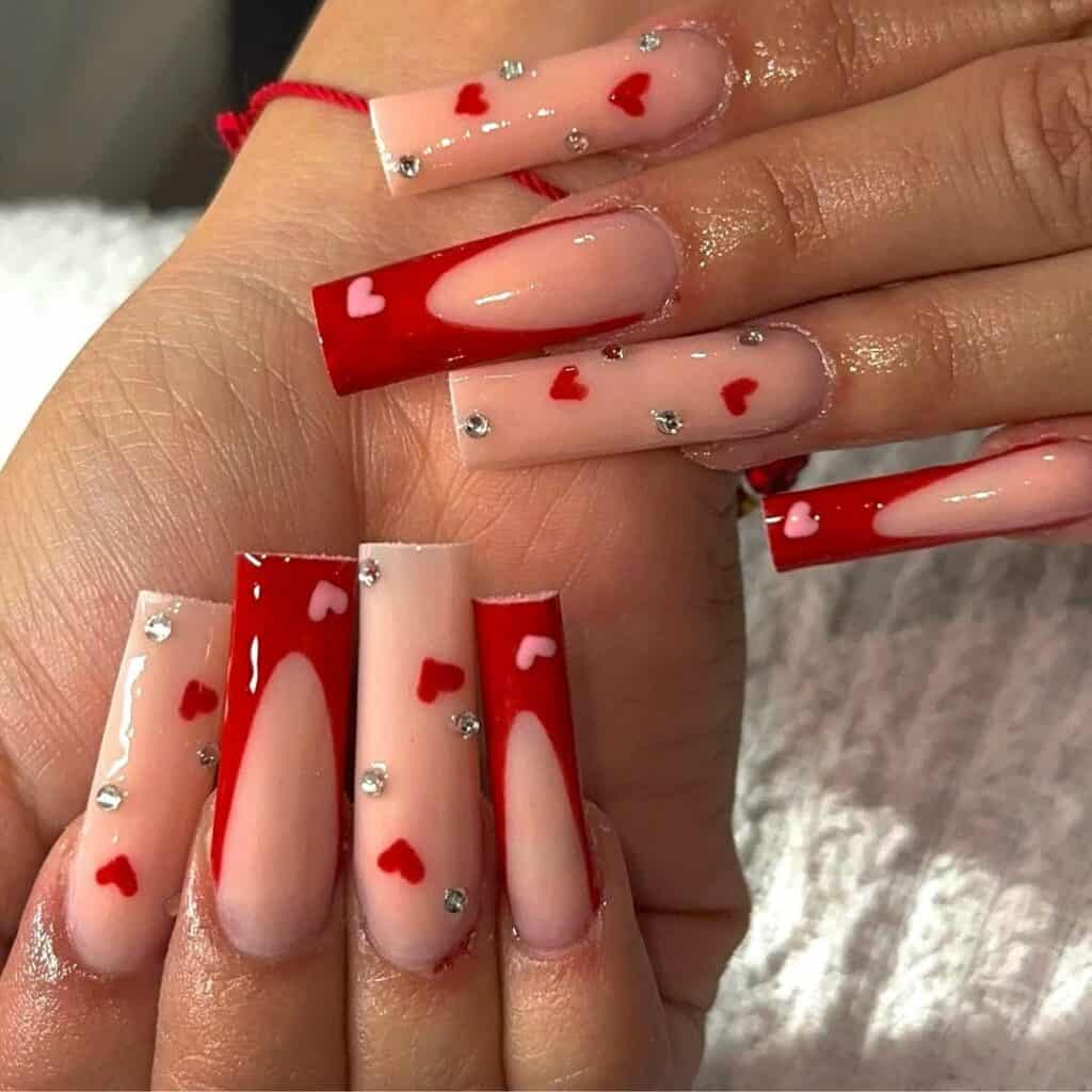 Valentine's day nail inspo