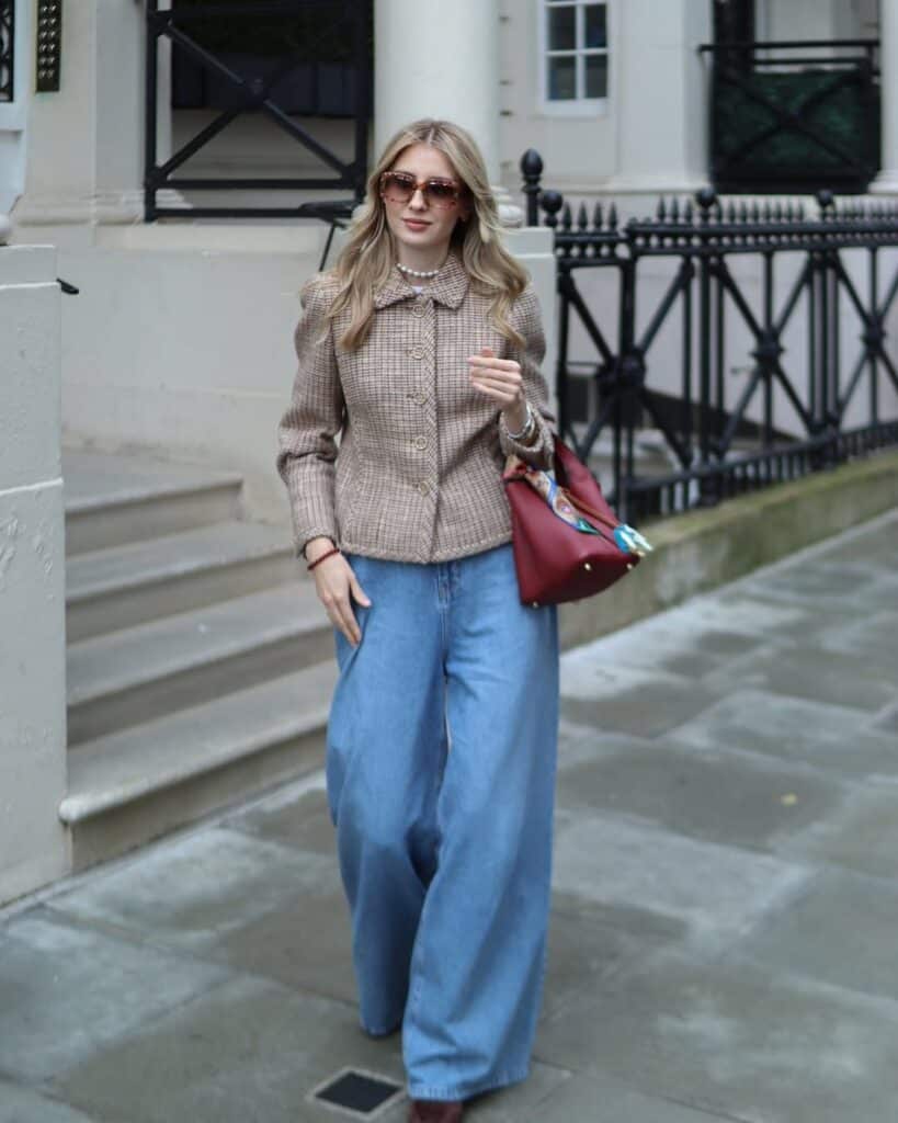 How to Wear Wide-Leg Jeans