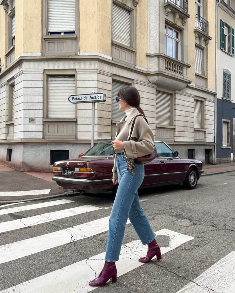 Chic Ways to Wear Burgundy This Winter