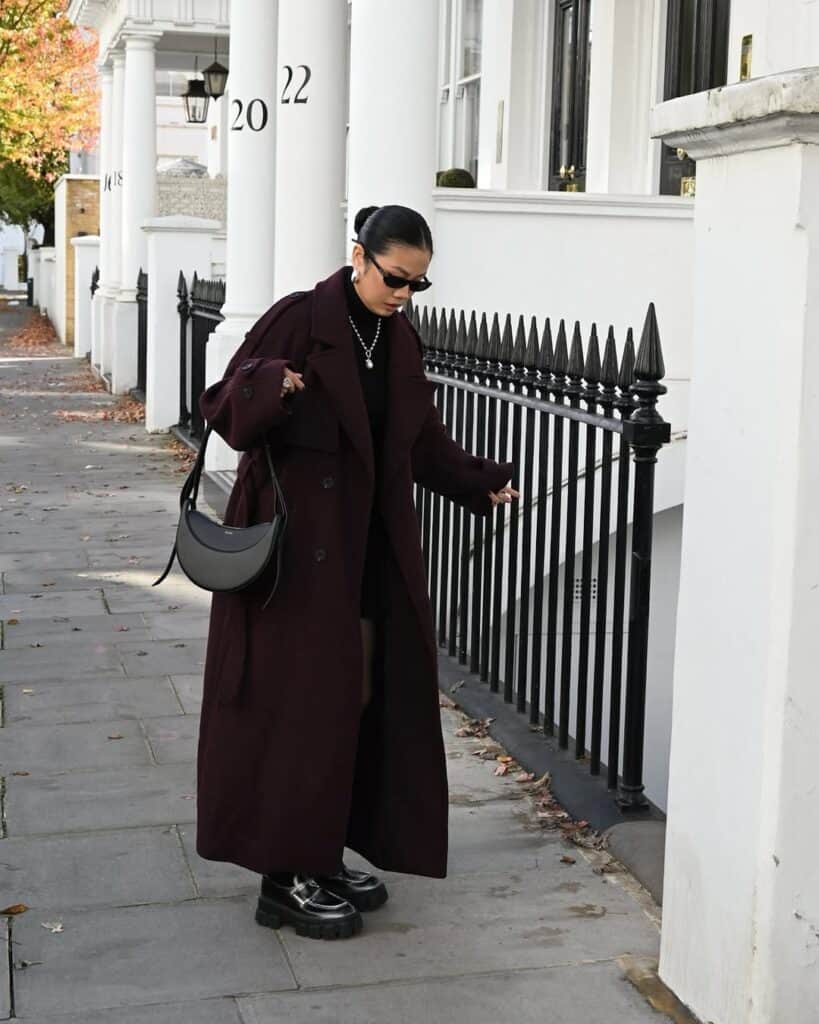 Chic Ways To Wear Burgundy This Winter