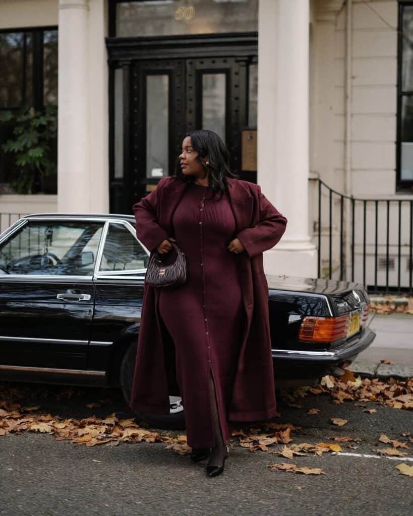 Chic Ways To Wear Burgundy This Winter