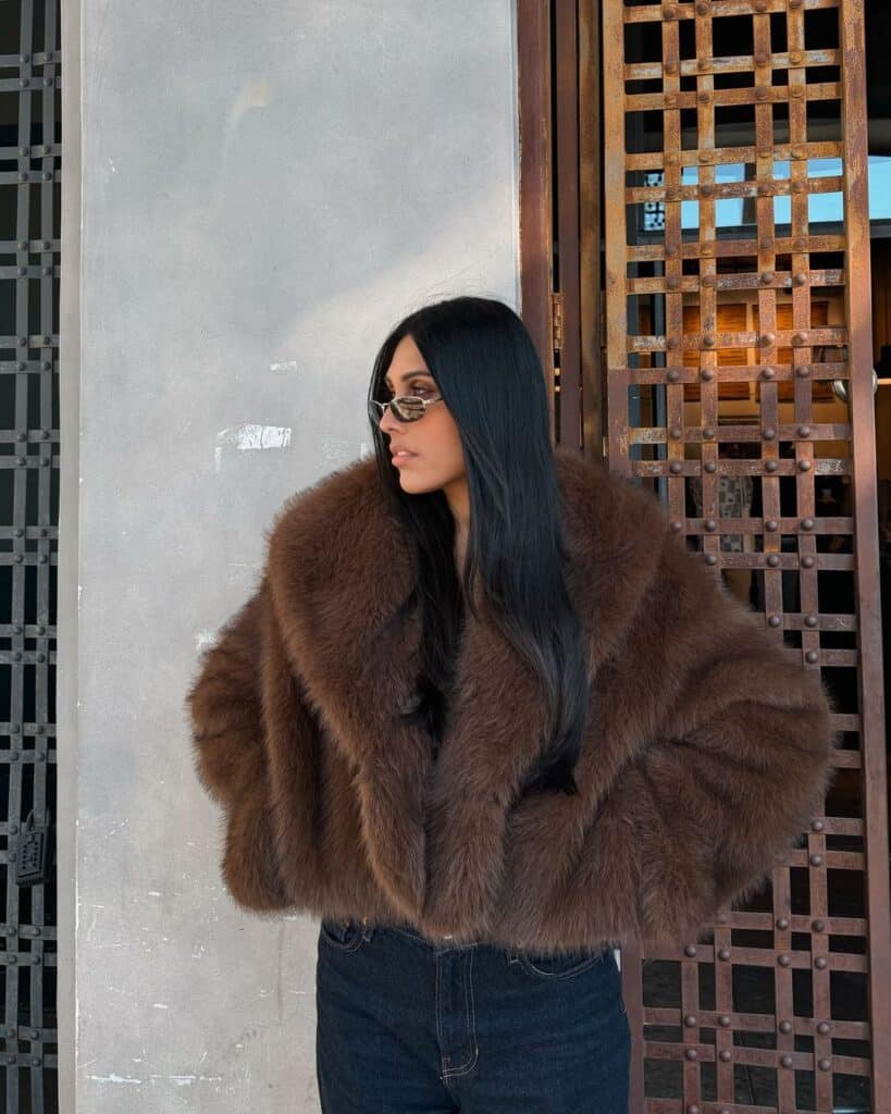 How to Style a Faux Fur Coat This Winter