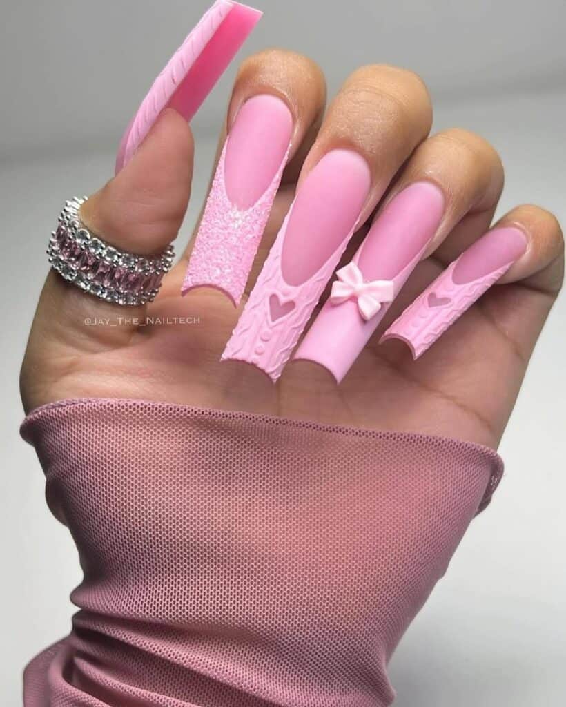 Valentine's day nail ideas