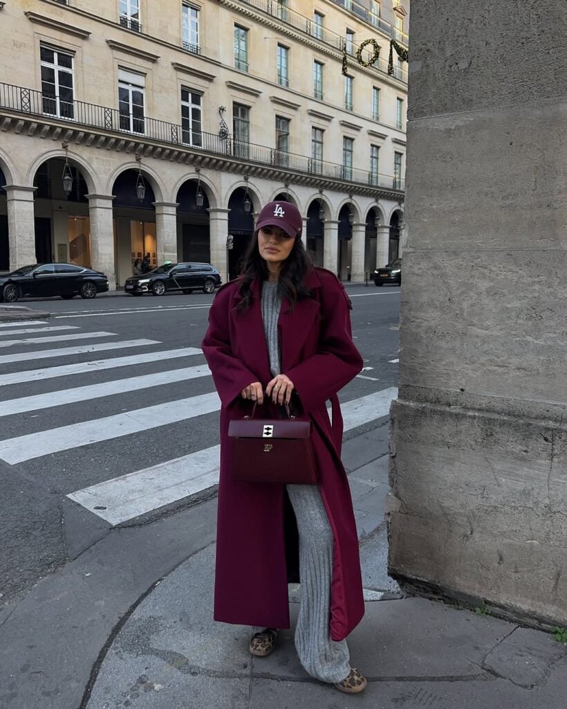 Chic Ways To Wear Burgundy This Winter