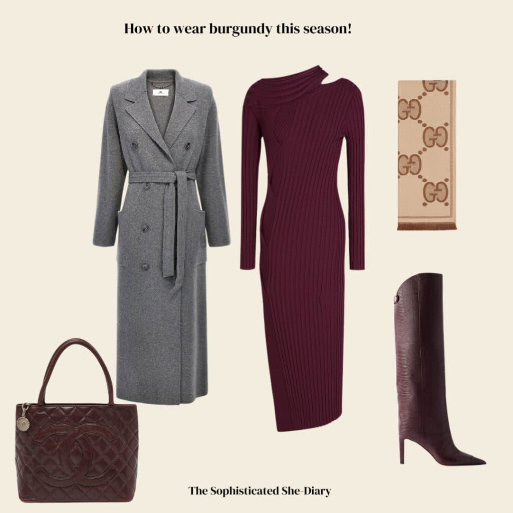 Chic Ways to Wear Burgundy This Winter