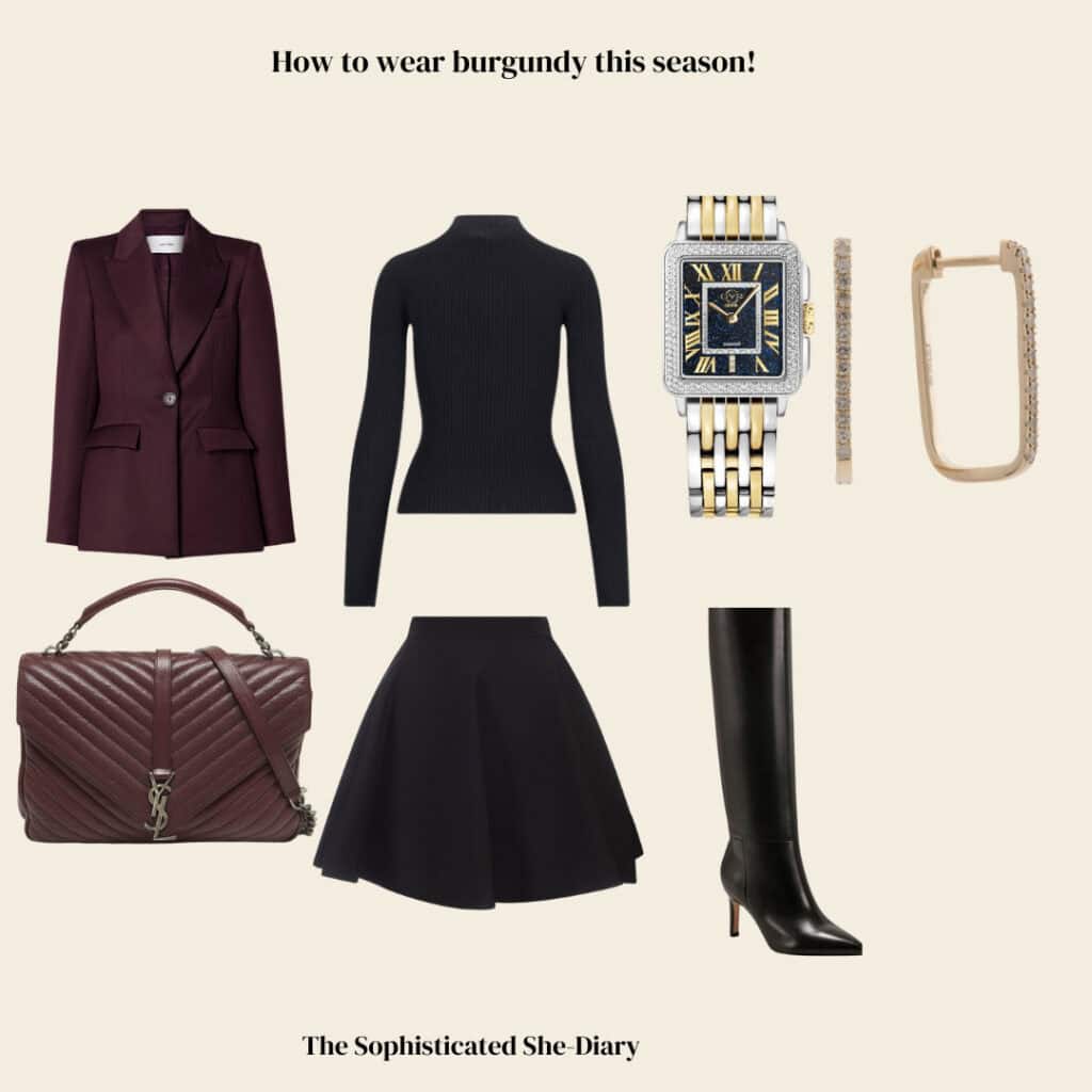 Chic Ways to Wear Burgundy This Winter