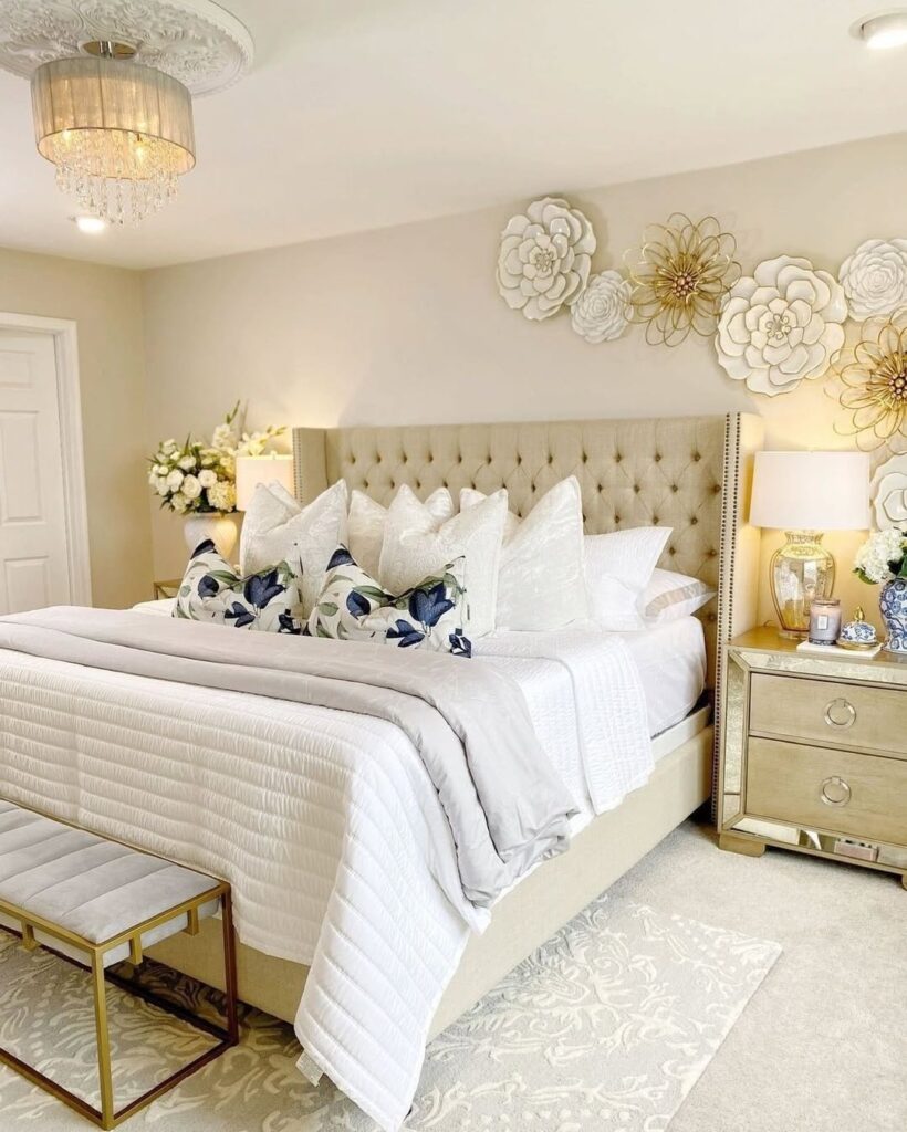 Chic bedroom decor ideas