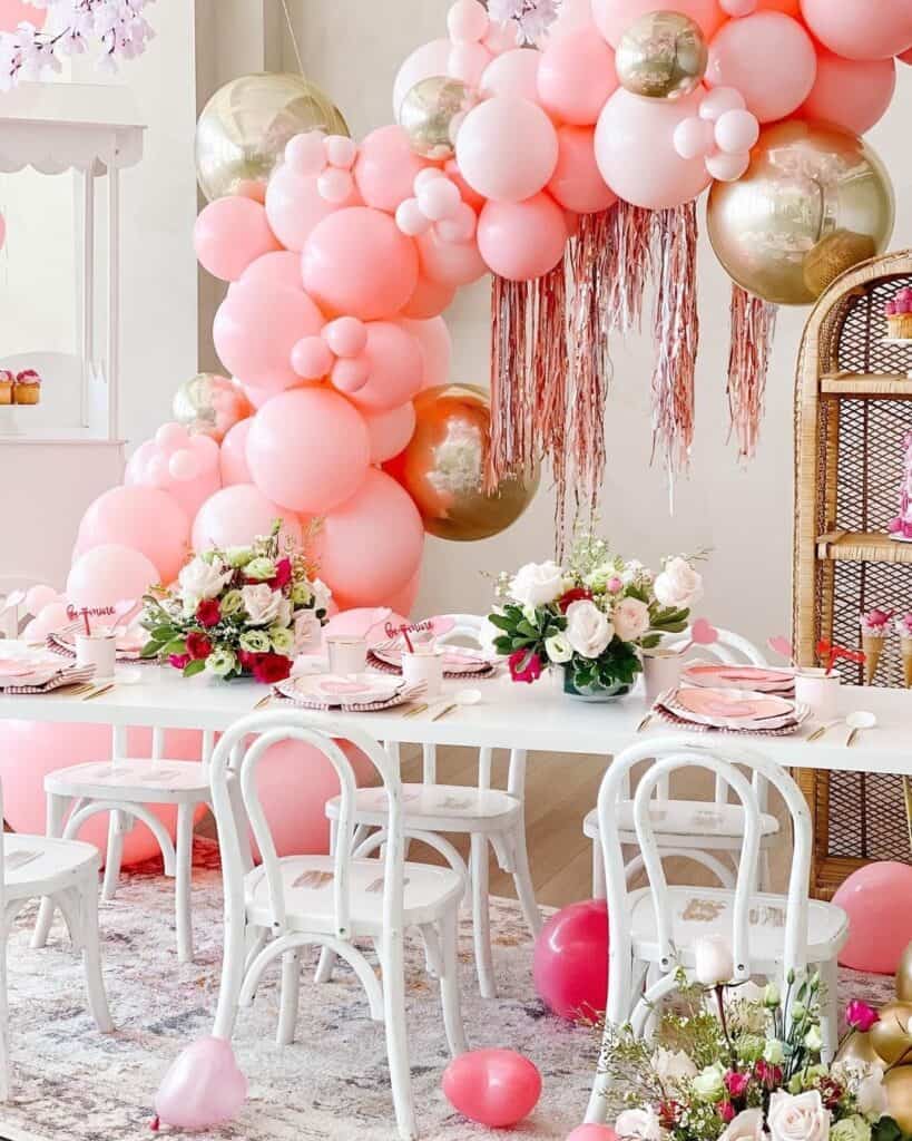 Galentines day decor idea