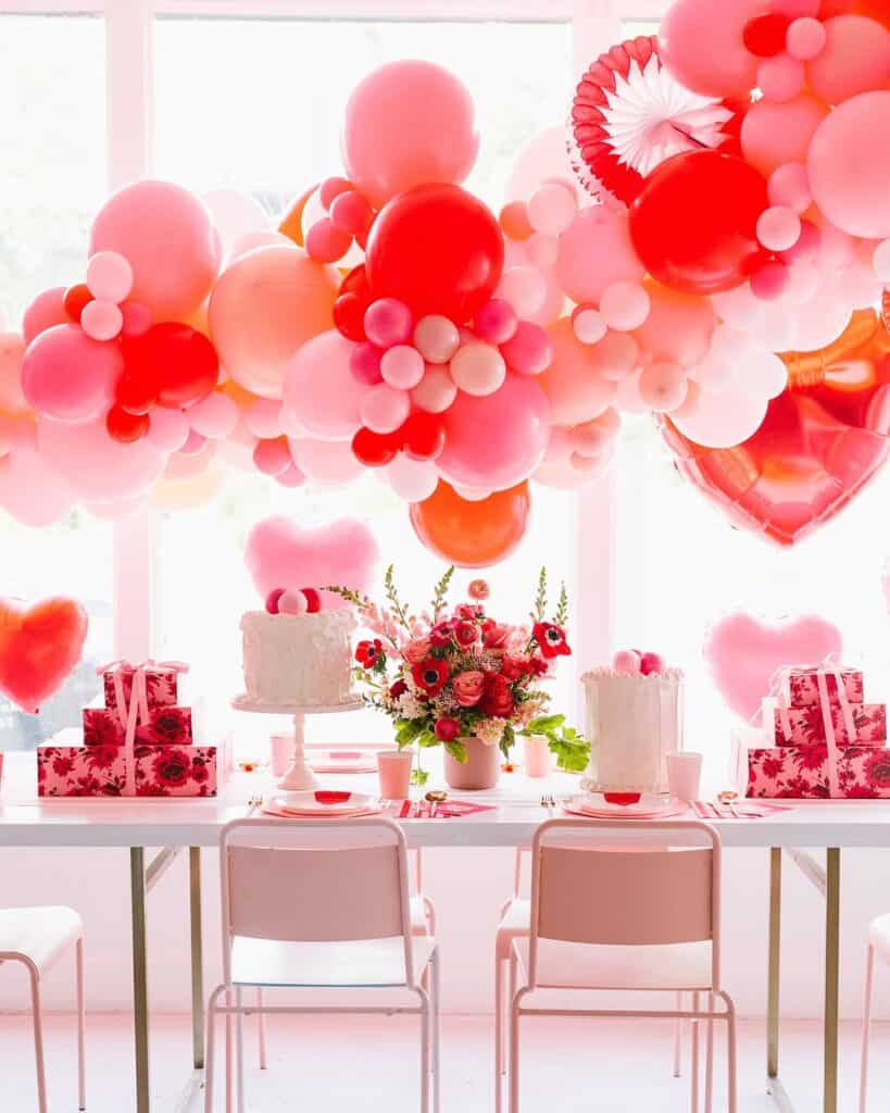 Galentine's day decor ideas