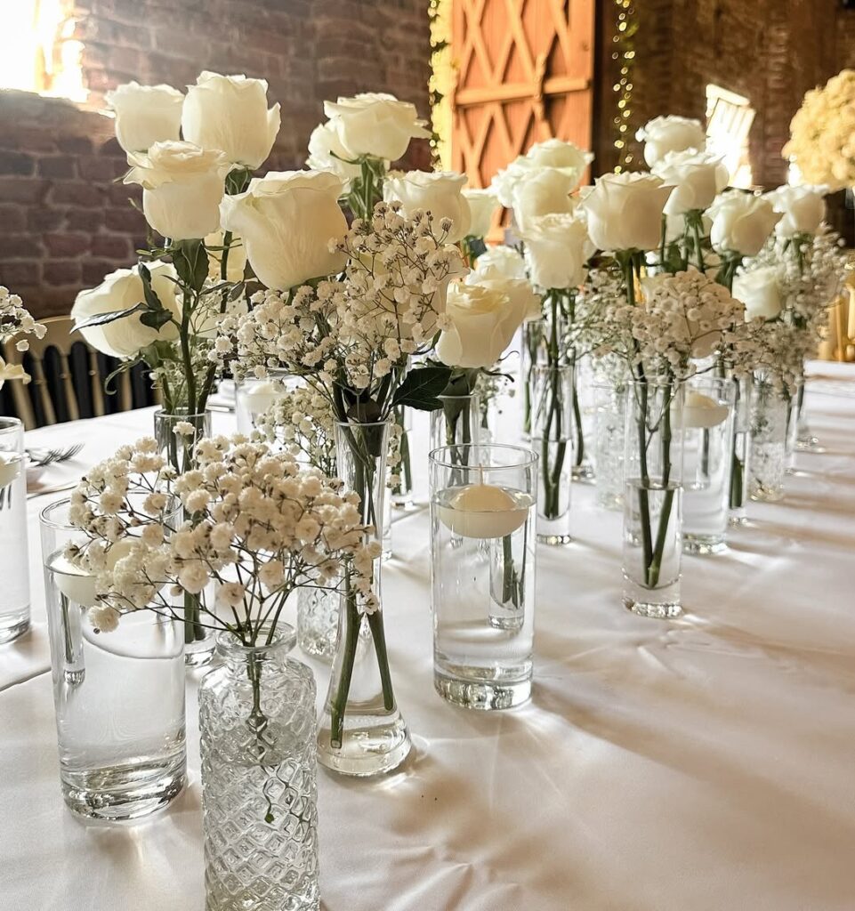 Fall wedding table decor