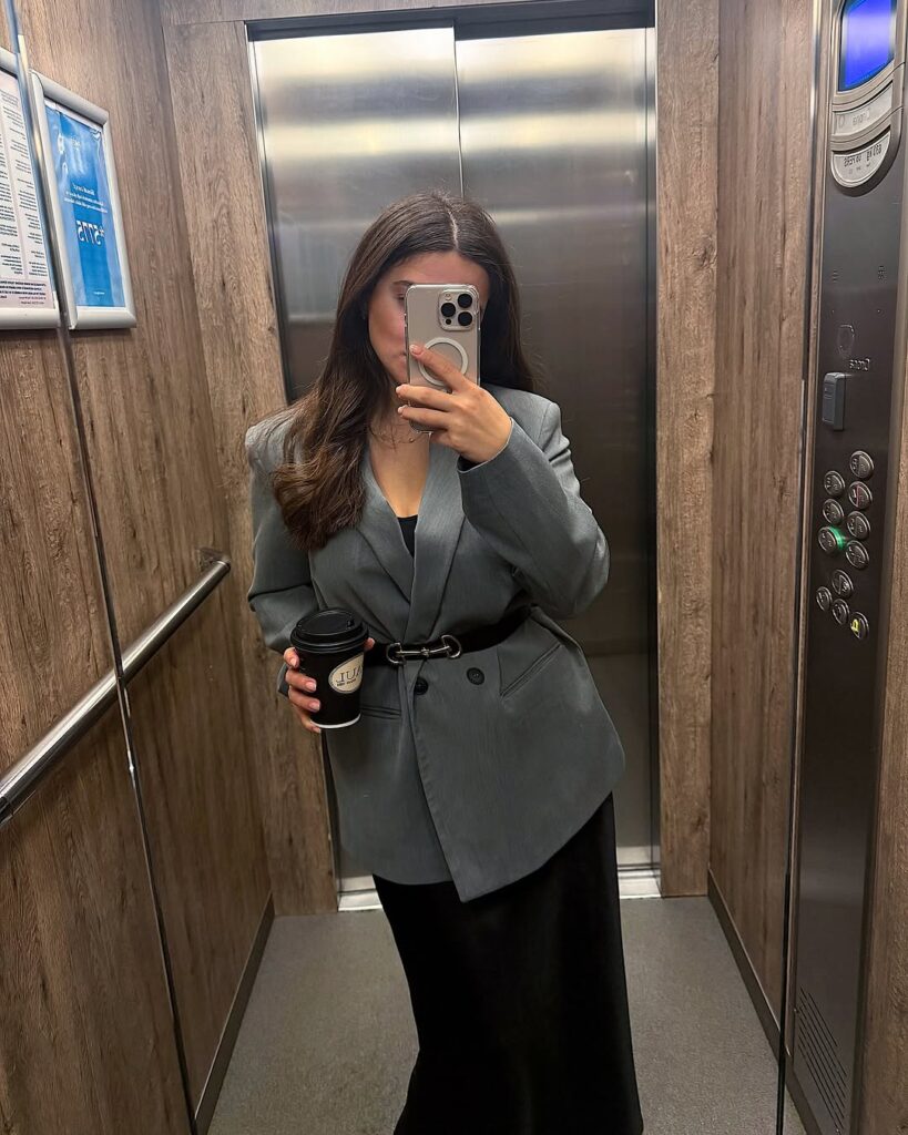 Stylish workwear attire