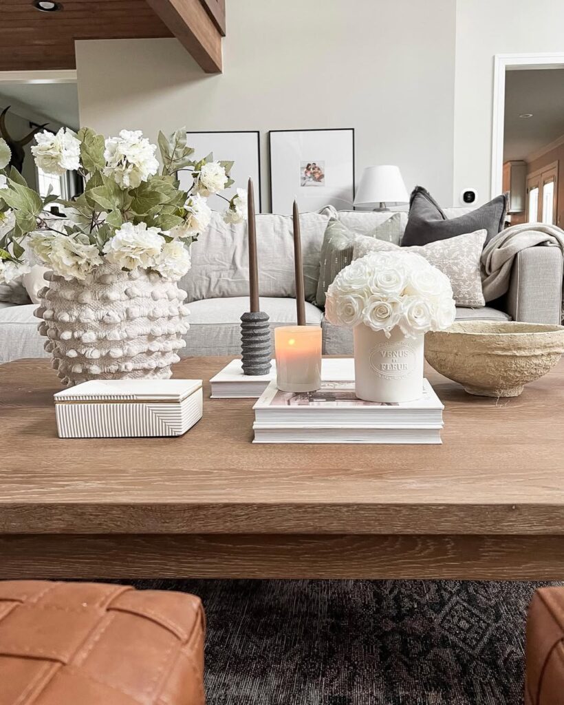 Coffee table decor ideas