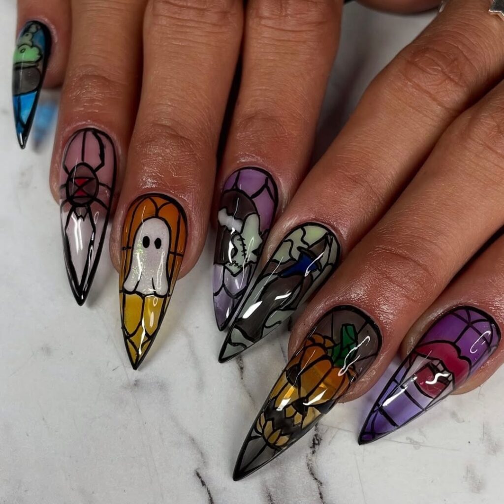 Halloween nail designs