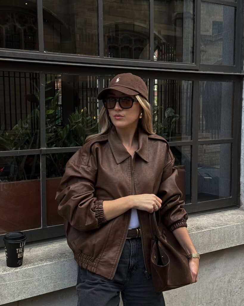 How to rock a bomber jacket this fall