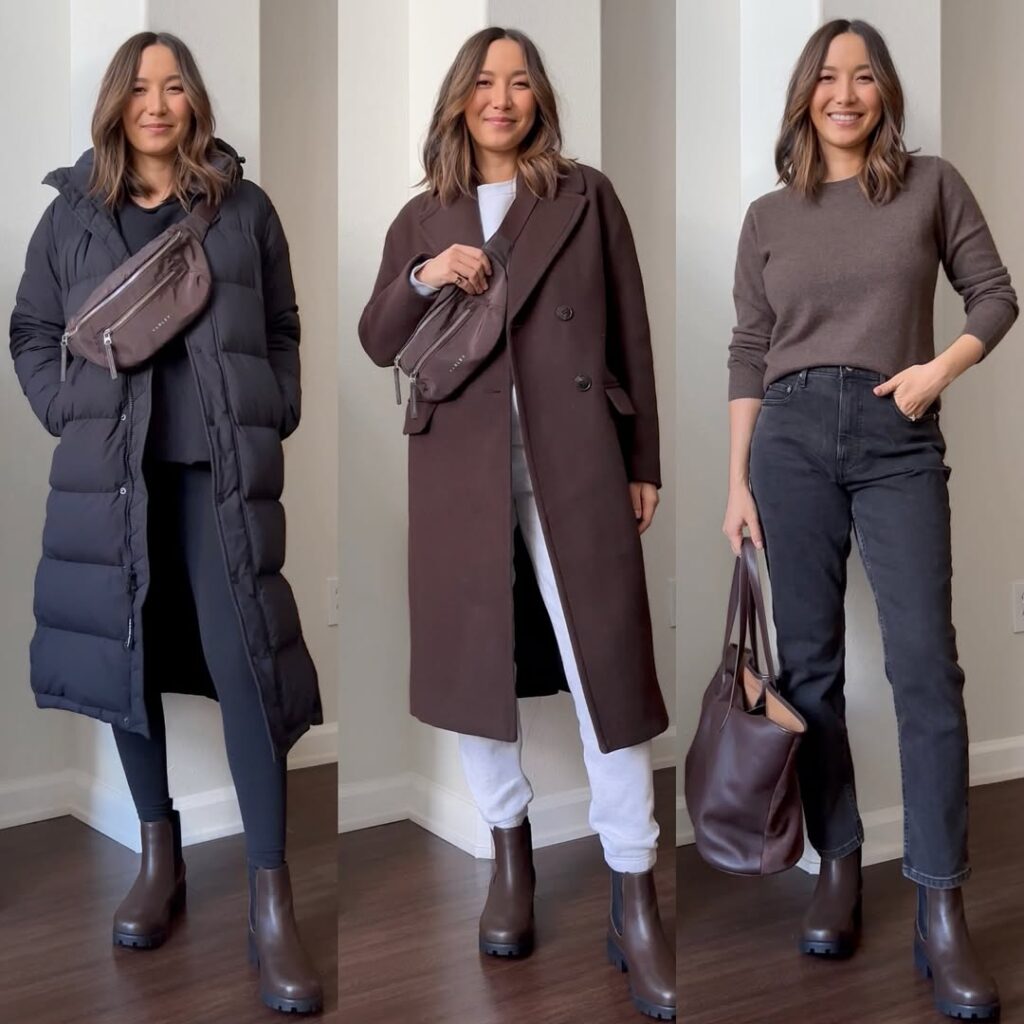 Different ways to style Chelsea boots