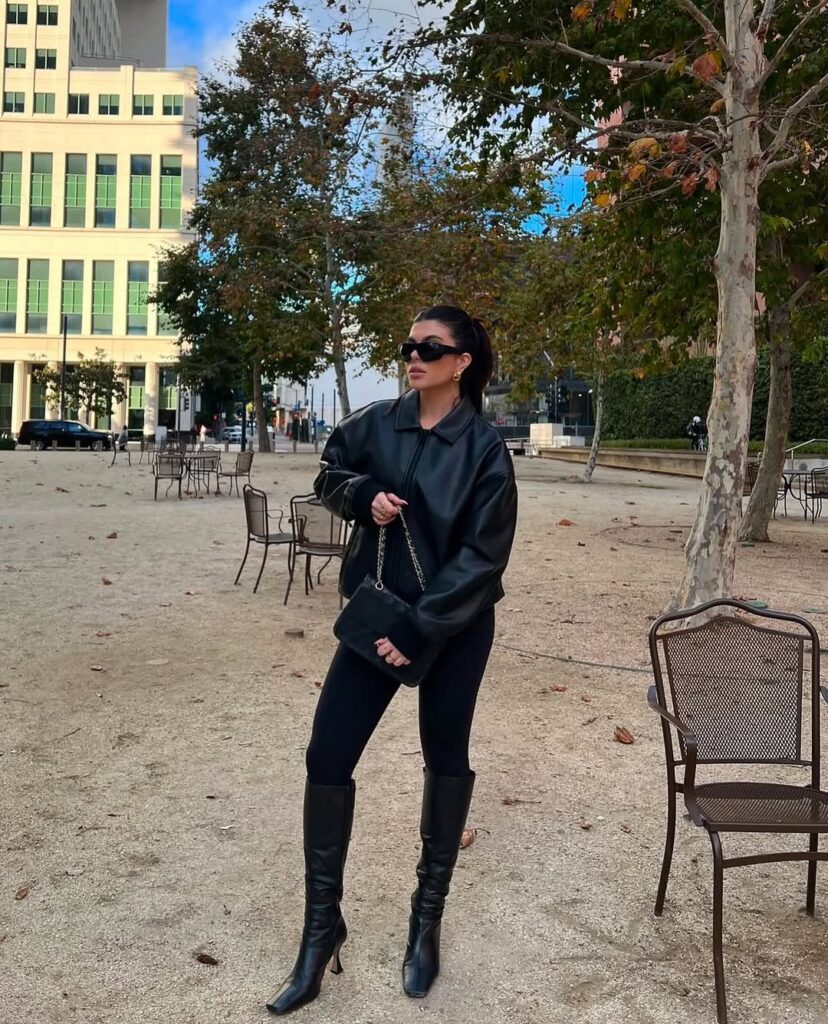 How to rock a bomber jacket this fall