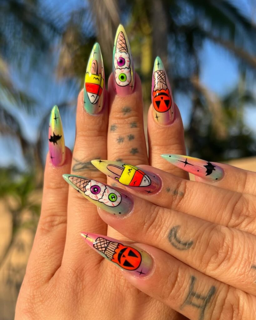 Halloween nail designs
