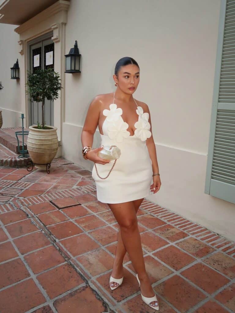 Chic all white look