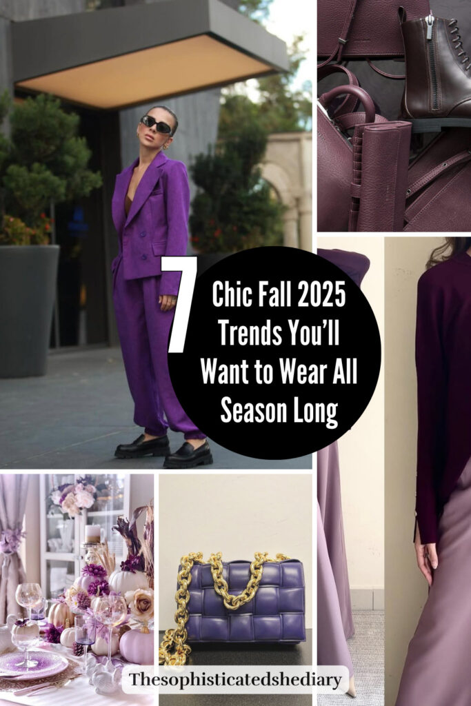 Chic fall trends this year
