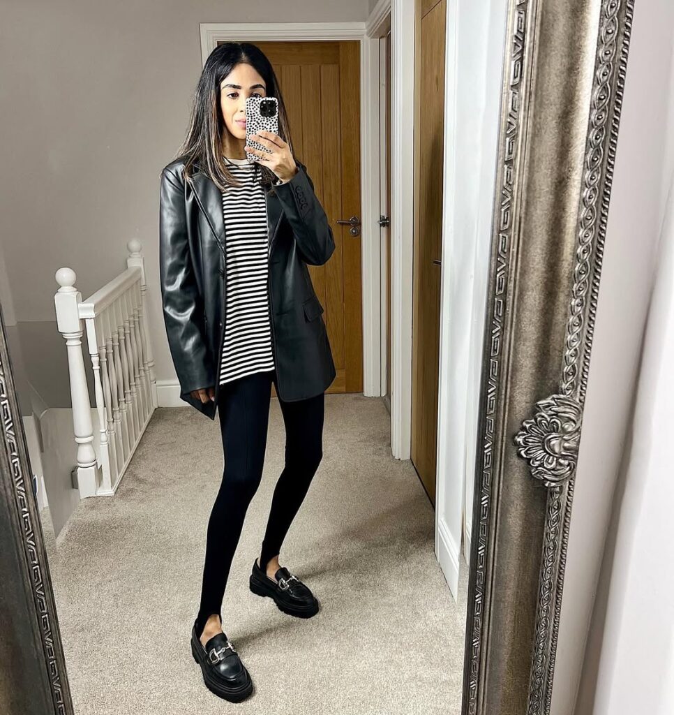 How to wear chunky loafers