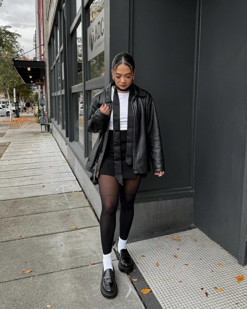 How to style chunky loafers