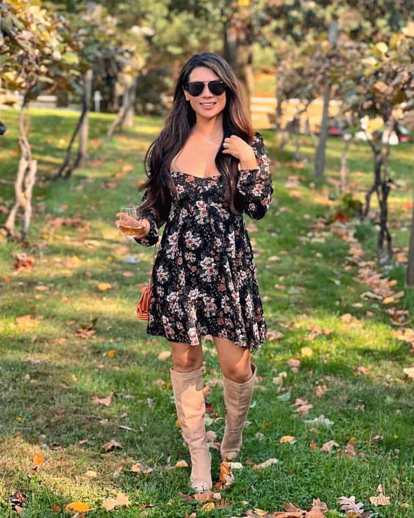 Fall winery outfit ideas