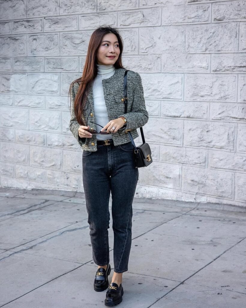 How to style a tweed jacket