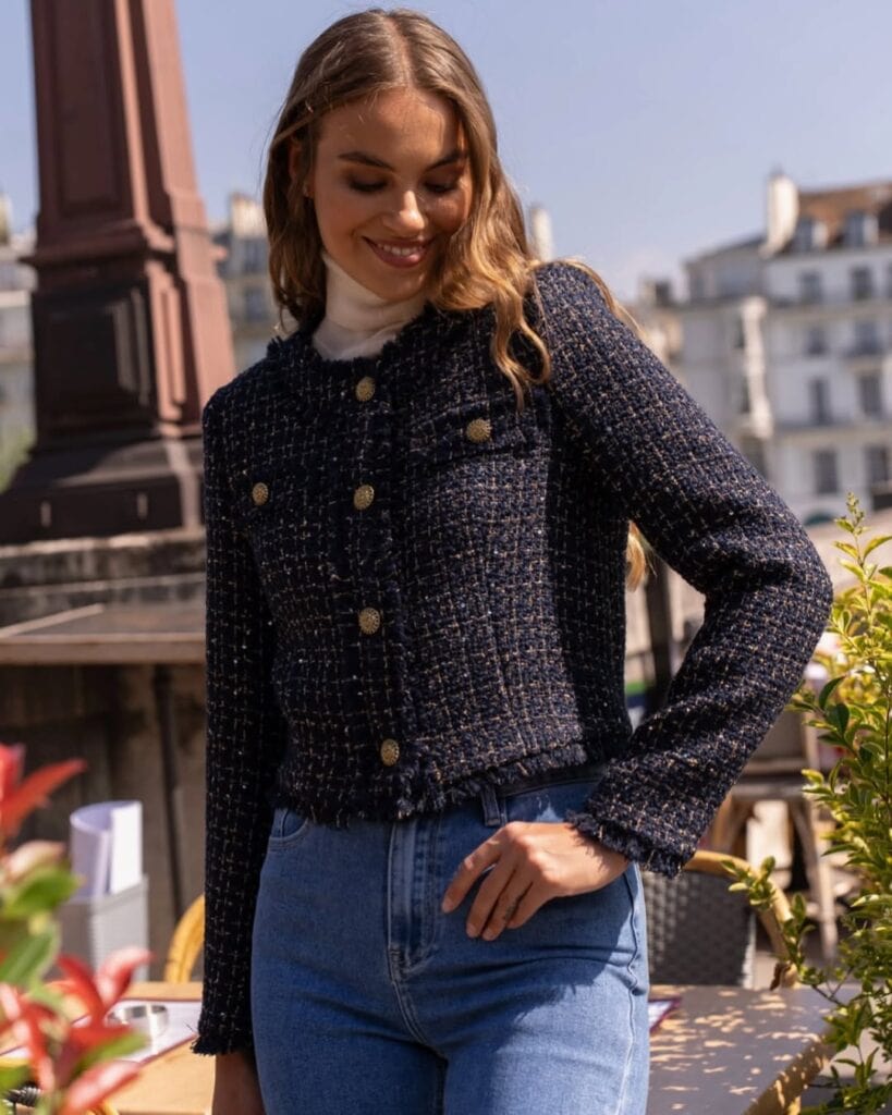 How to style a tweed jacket