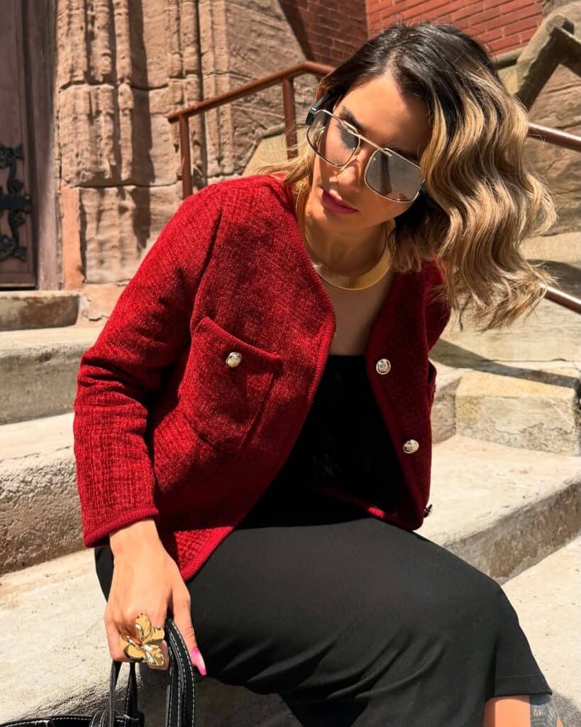 How to style a tweed jacket