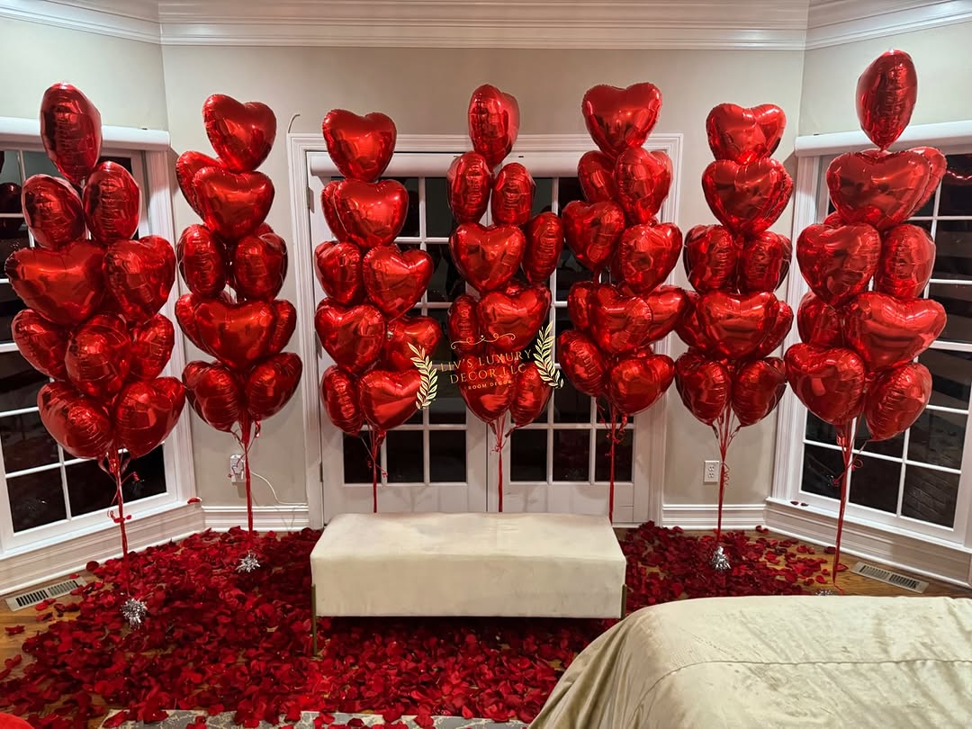 Valentine's day room decoration ideas