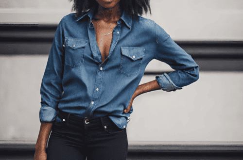 How to wear a jeans shirt