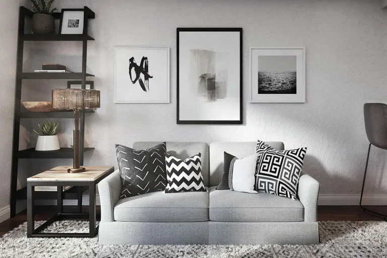 Mastering Monochrome: A Guide to Blending Earthy Elements into Your Living Room Palette