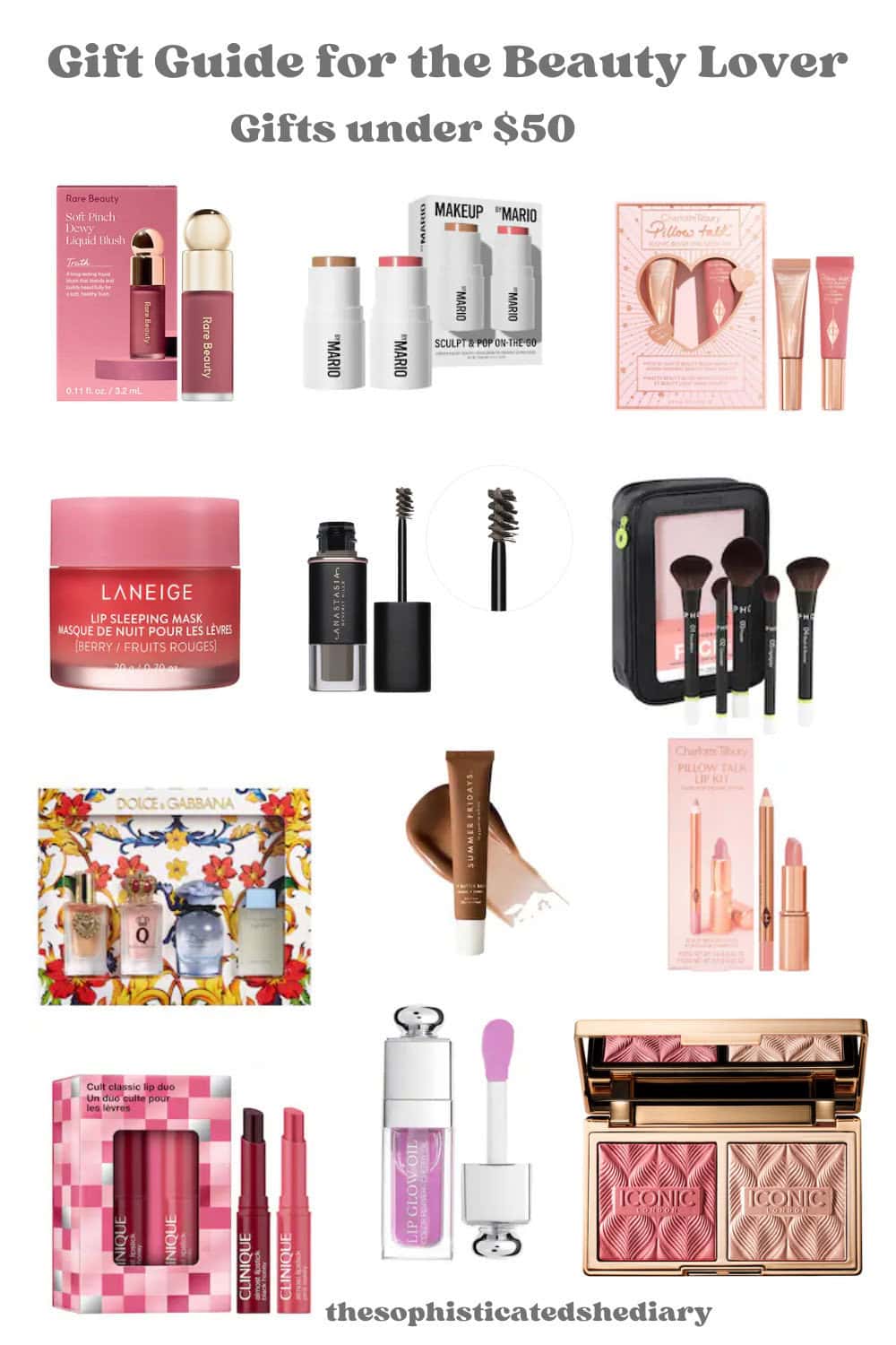 Gift Guide for the beauty lover!