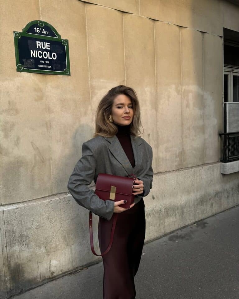 Chic Ways to Wear Burgundy This Winter