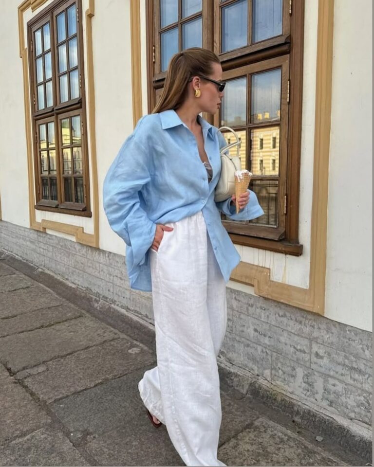 Linen Pant Outfit Ideas