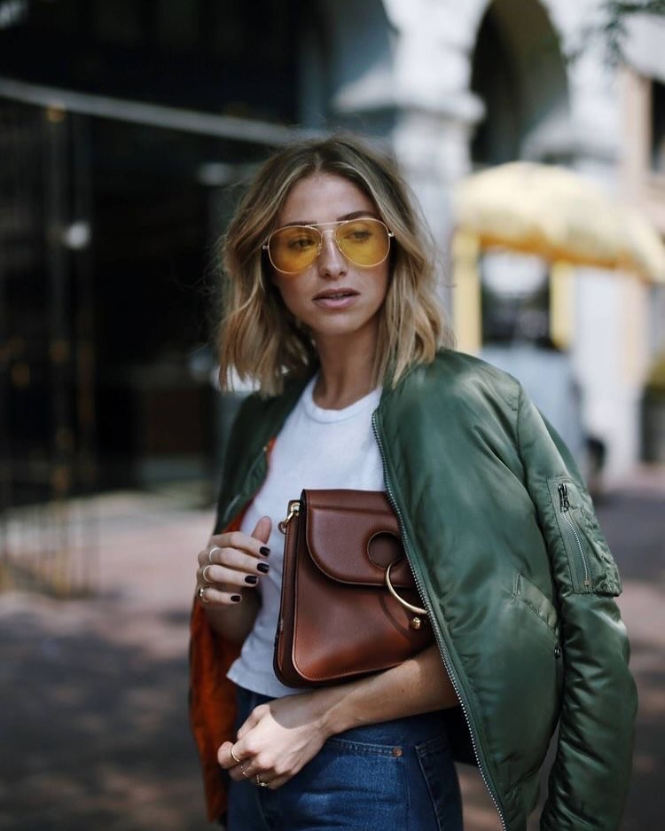 How to style a bomber jacket this fall