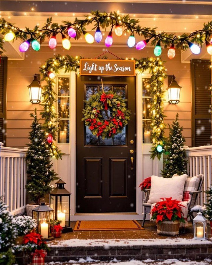 Front Porch Christmas Decor: 15 Creative Ideas Everyone Will Love